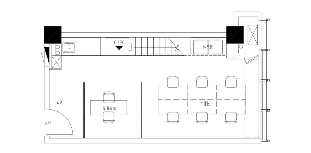 CREATIVE DESIGN公司小型办公室装修效果图